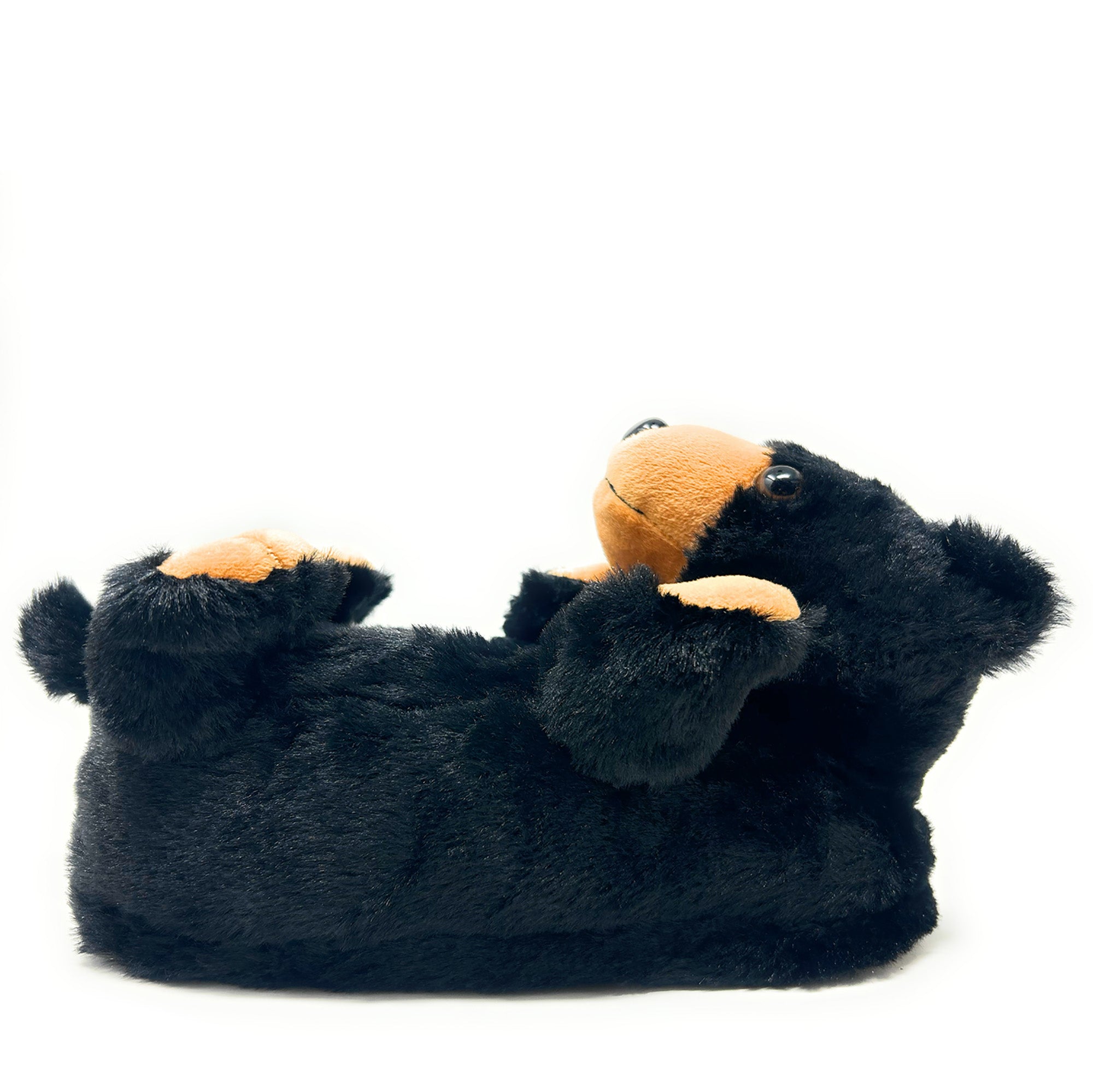 Black Bear Hugs Kid's Slippers - 0