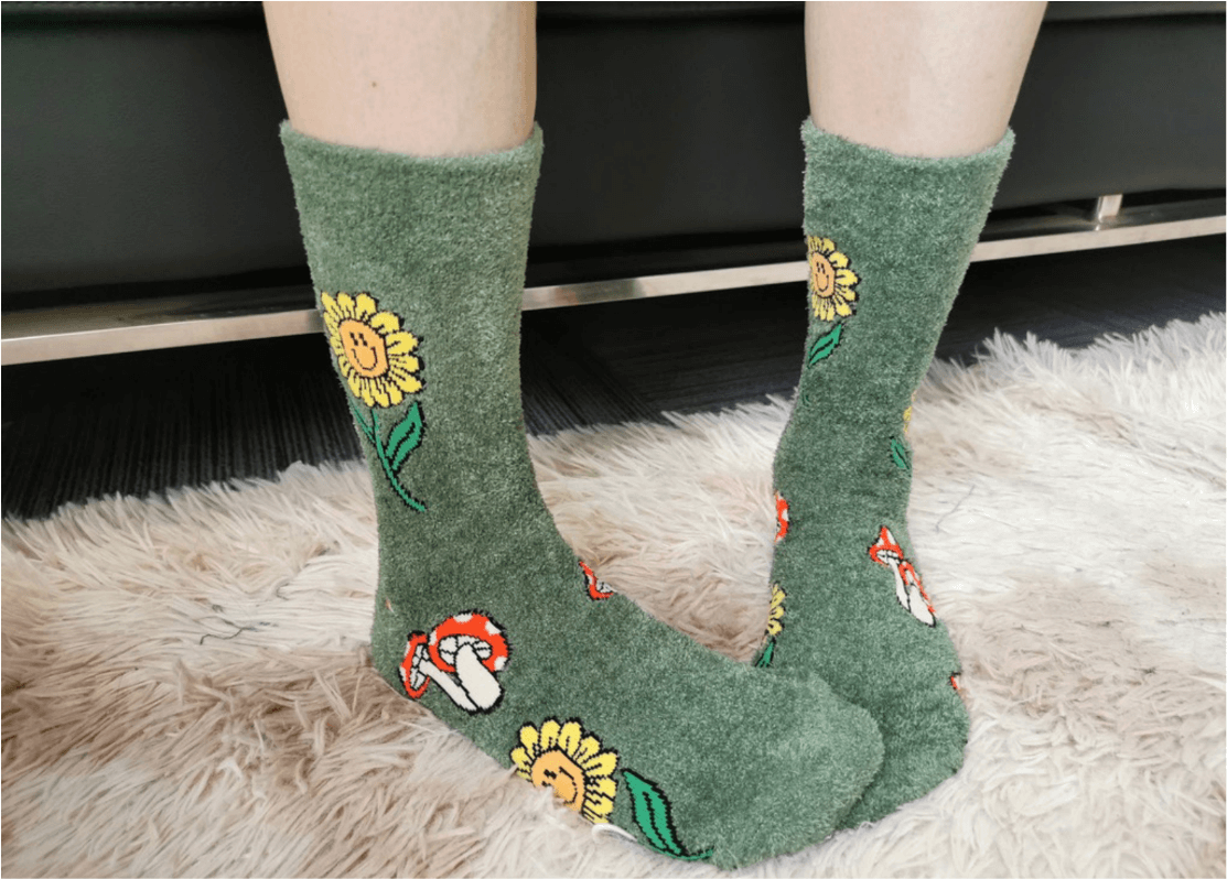 Mushroom Fields Socks - 0