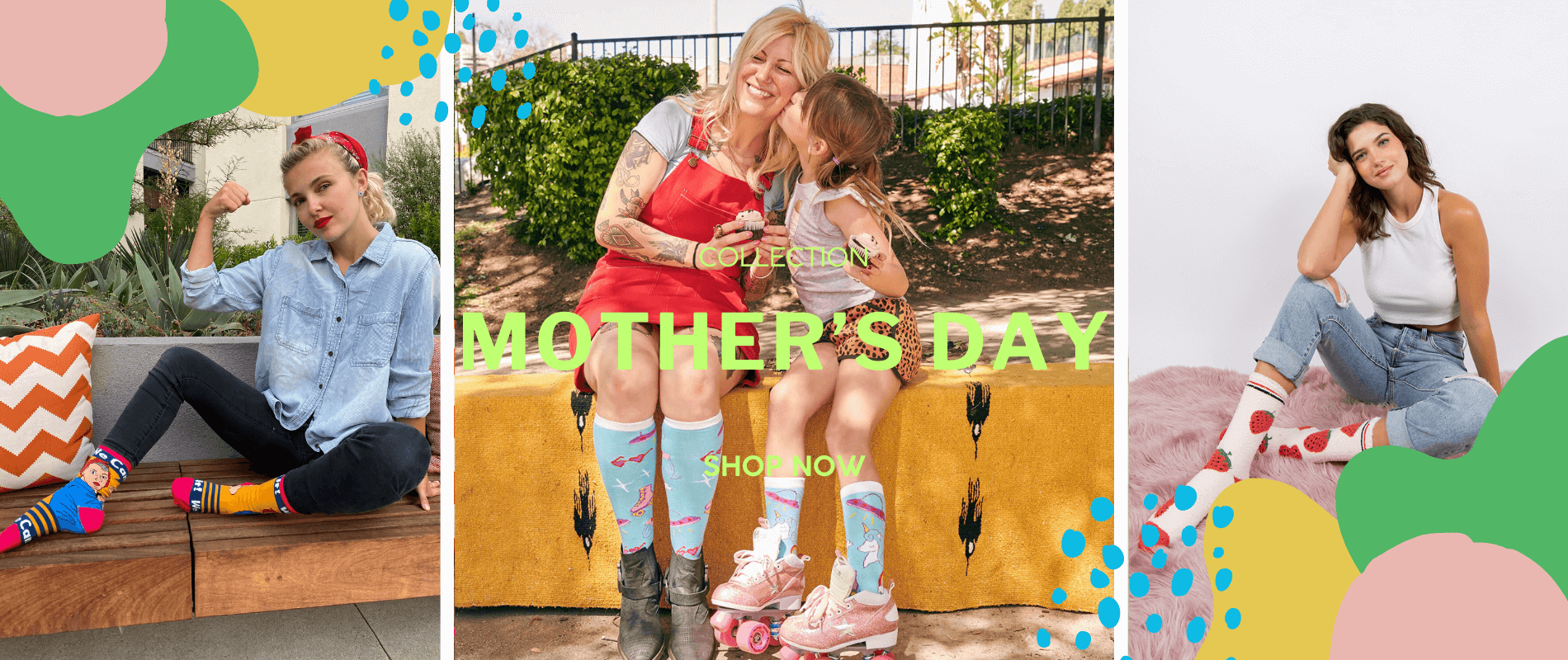 mother's day socks & slippers