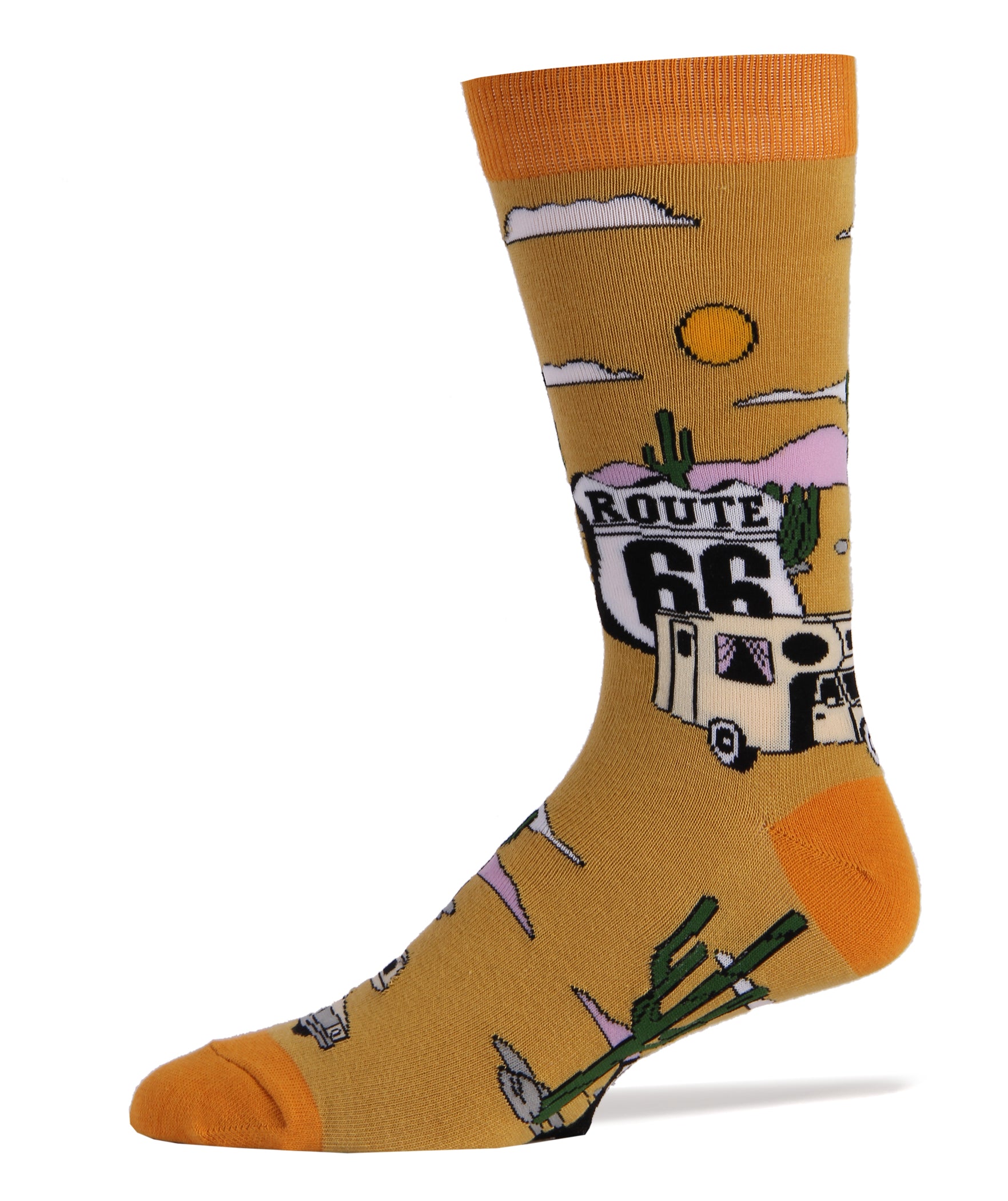 Get Your Kicks Socks | Novelty Crew Socks For Men