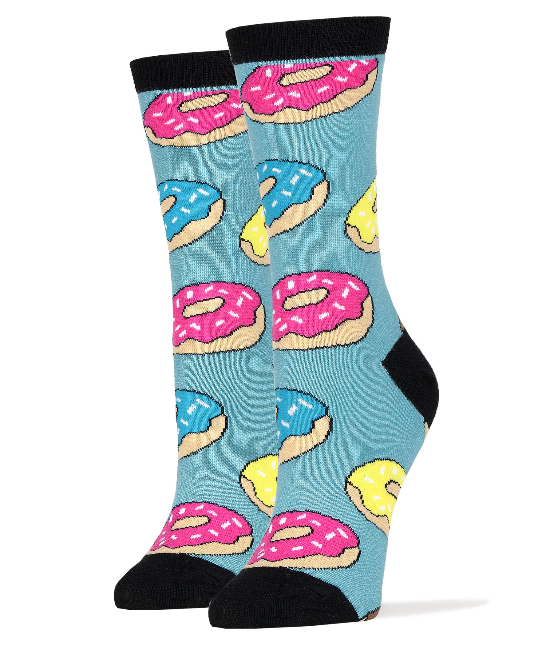 Donut Magic Blue Socks | Novelty Socks For Women