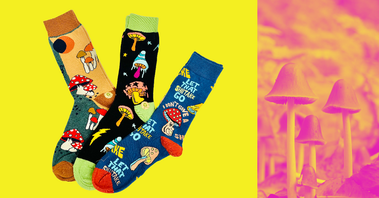 Embrace Enchantment with Mushroom Socks and Shroom Socks - A Must-Have Fashion Trend for Creativity and Individuality!