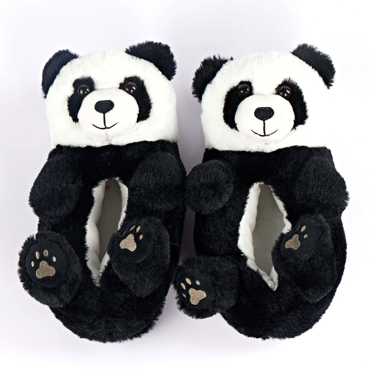 Tofu the Panda Sherpa Cute Slippers for Kids | Oooh Yeah! Socks
