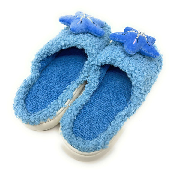 Chanclas sin cordones con forma de estrella de mar