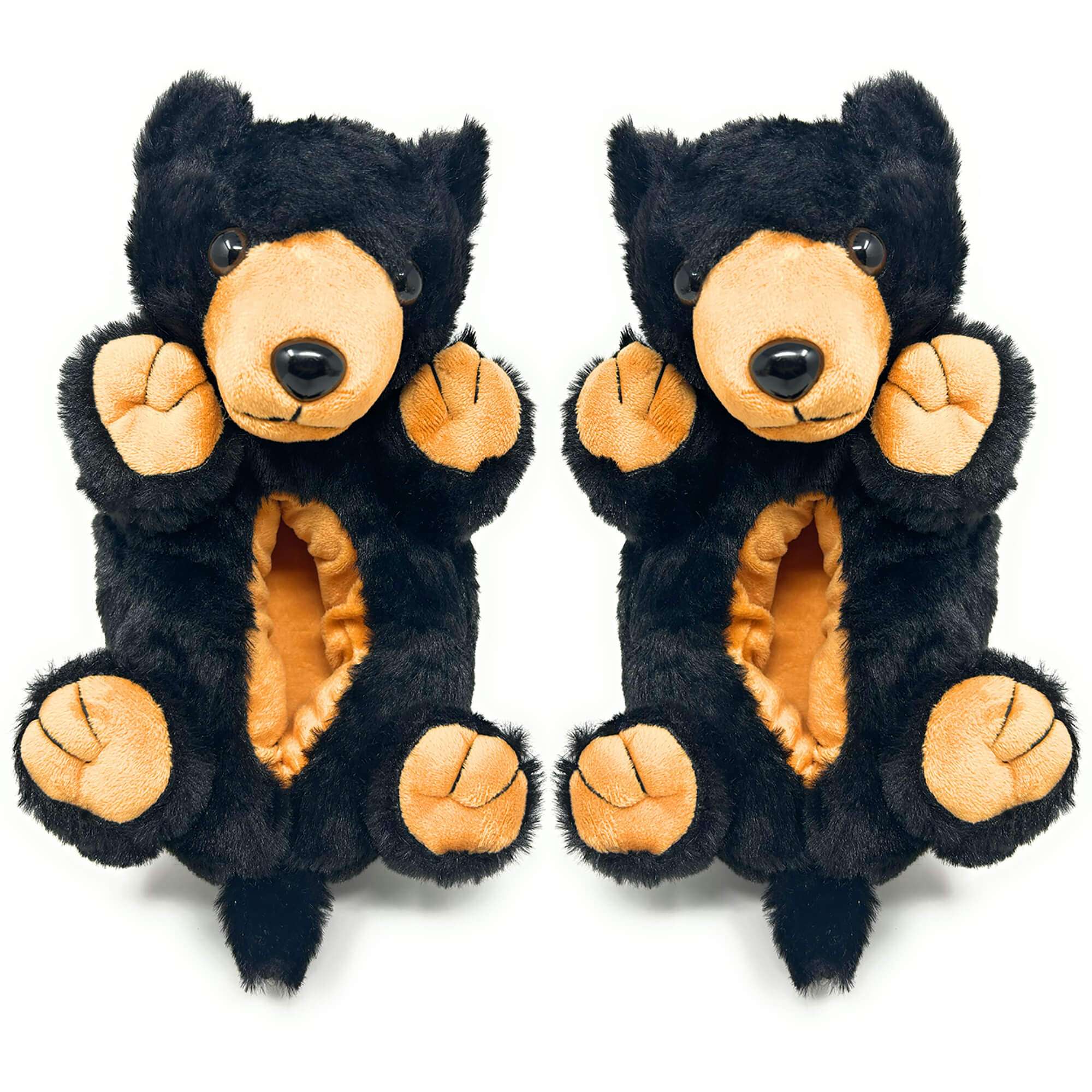 Homer the Black Bear Kid's Slippers