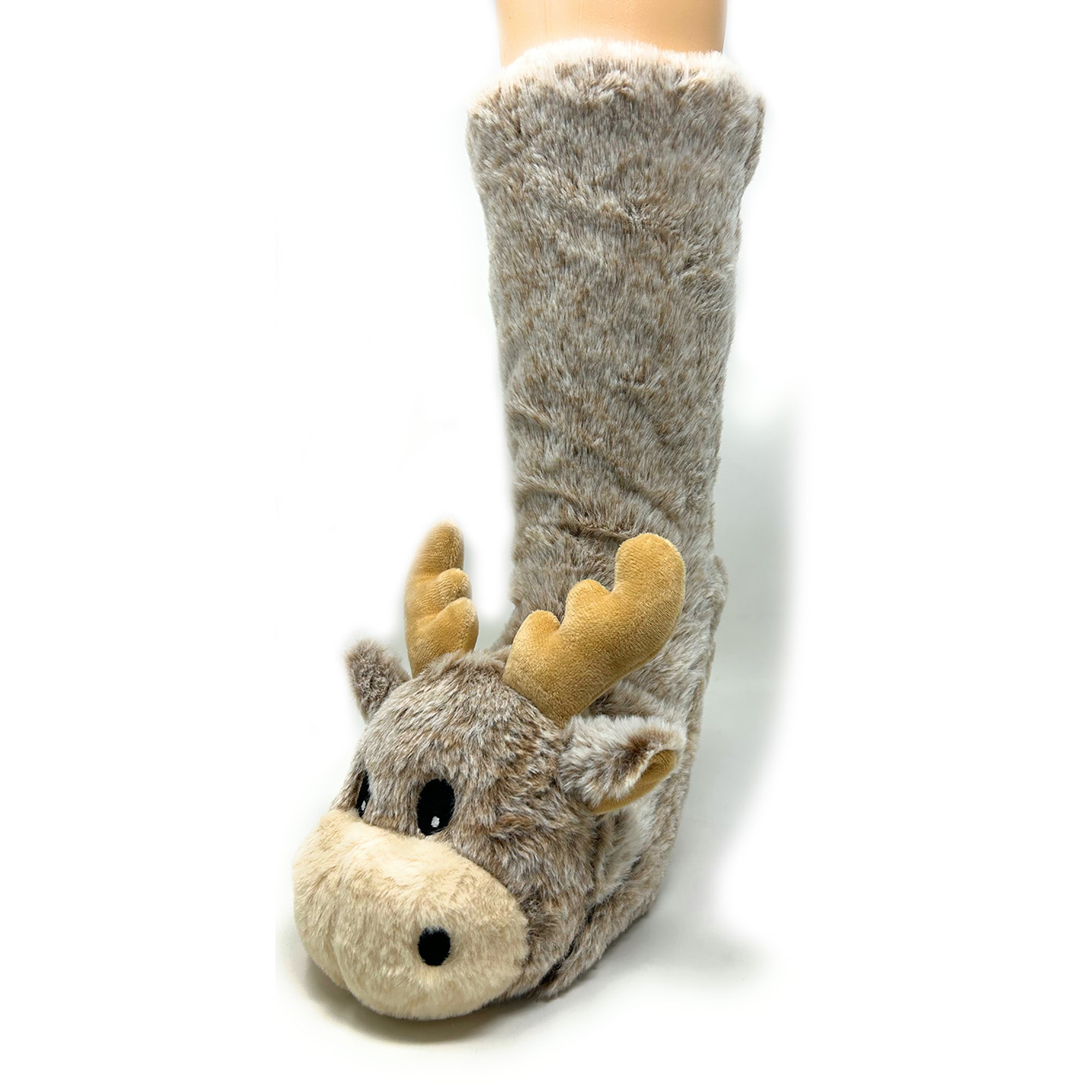 Calcetines tipo pantuflas para niños Moose Up
