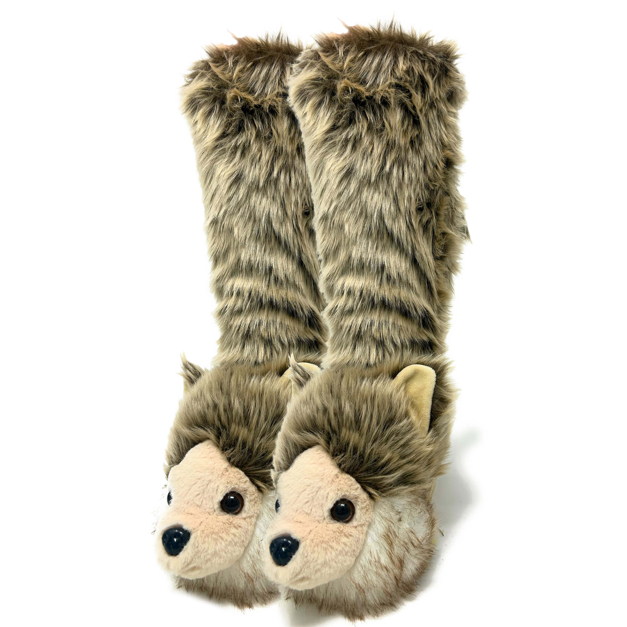 Wolf Pack Womens Slipper Socks