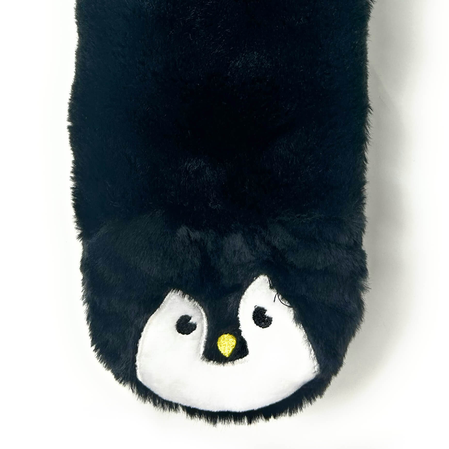 Calcetines tipo pantuflas de felpa de pingüino