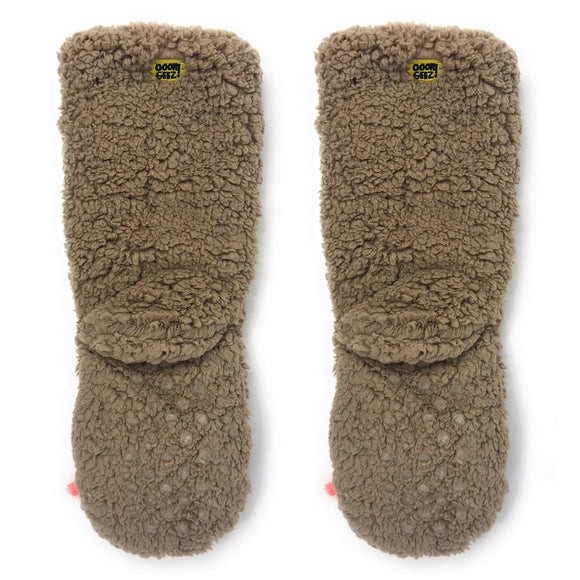Llama Call You Plush Slipper Socks