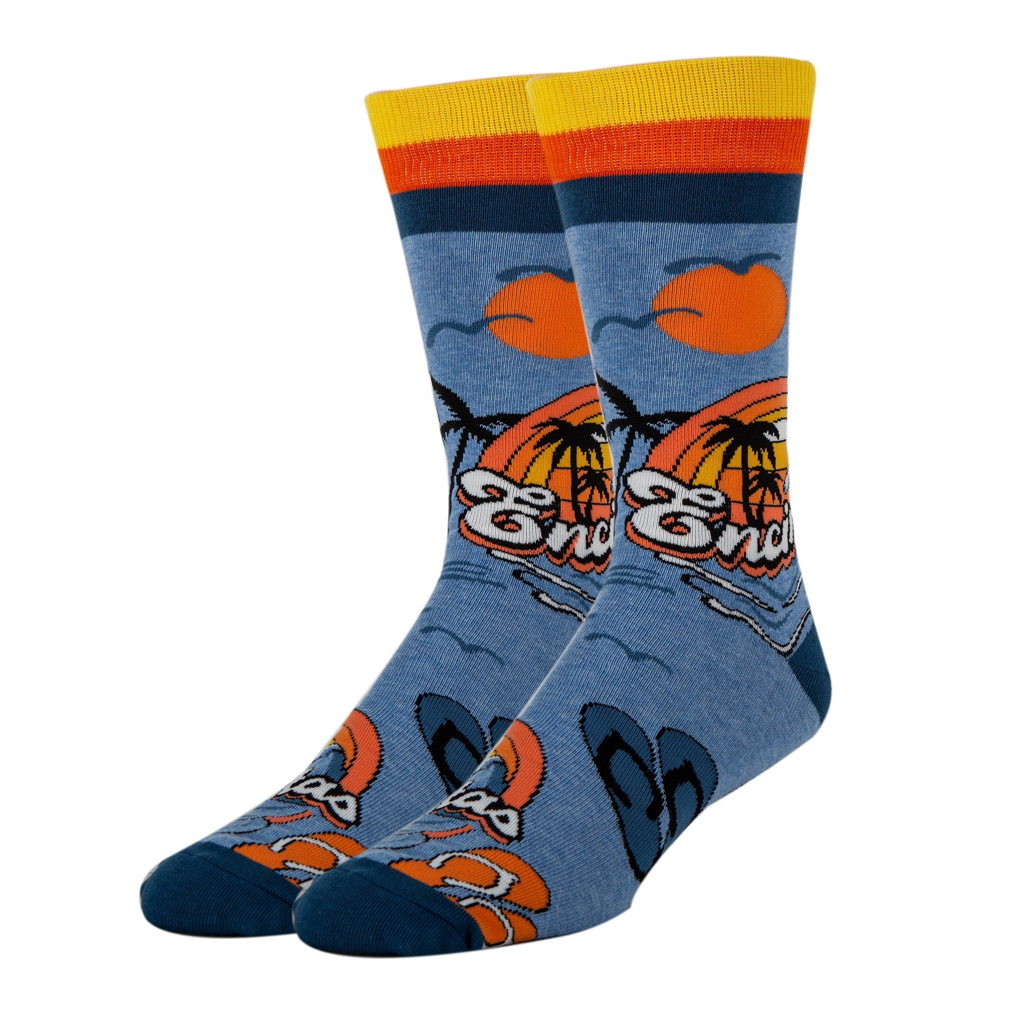 Encinitas-Mens Crew Socks 