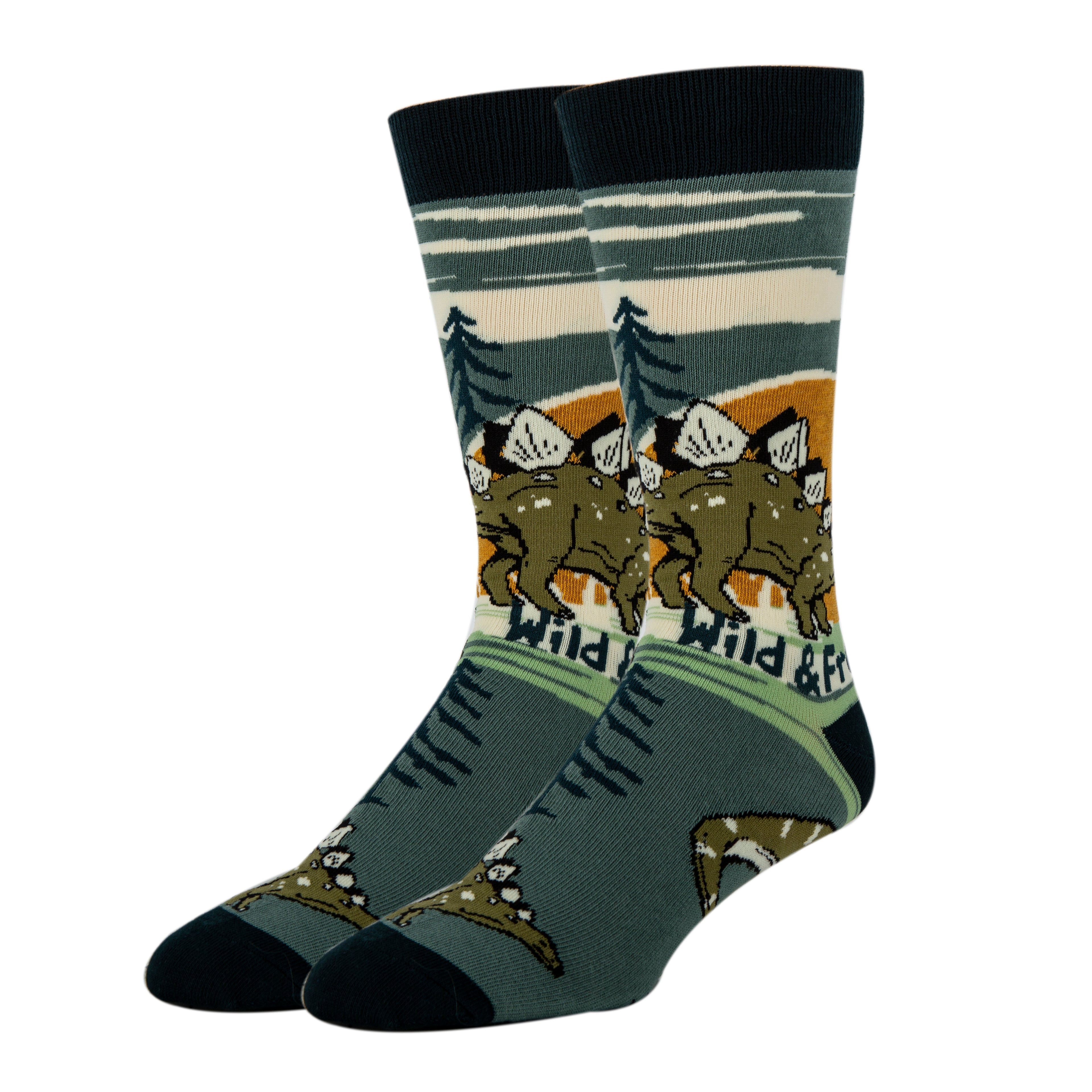 Wild-Free-Mens Crew Socks 