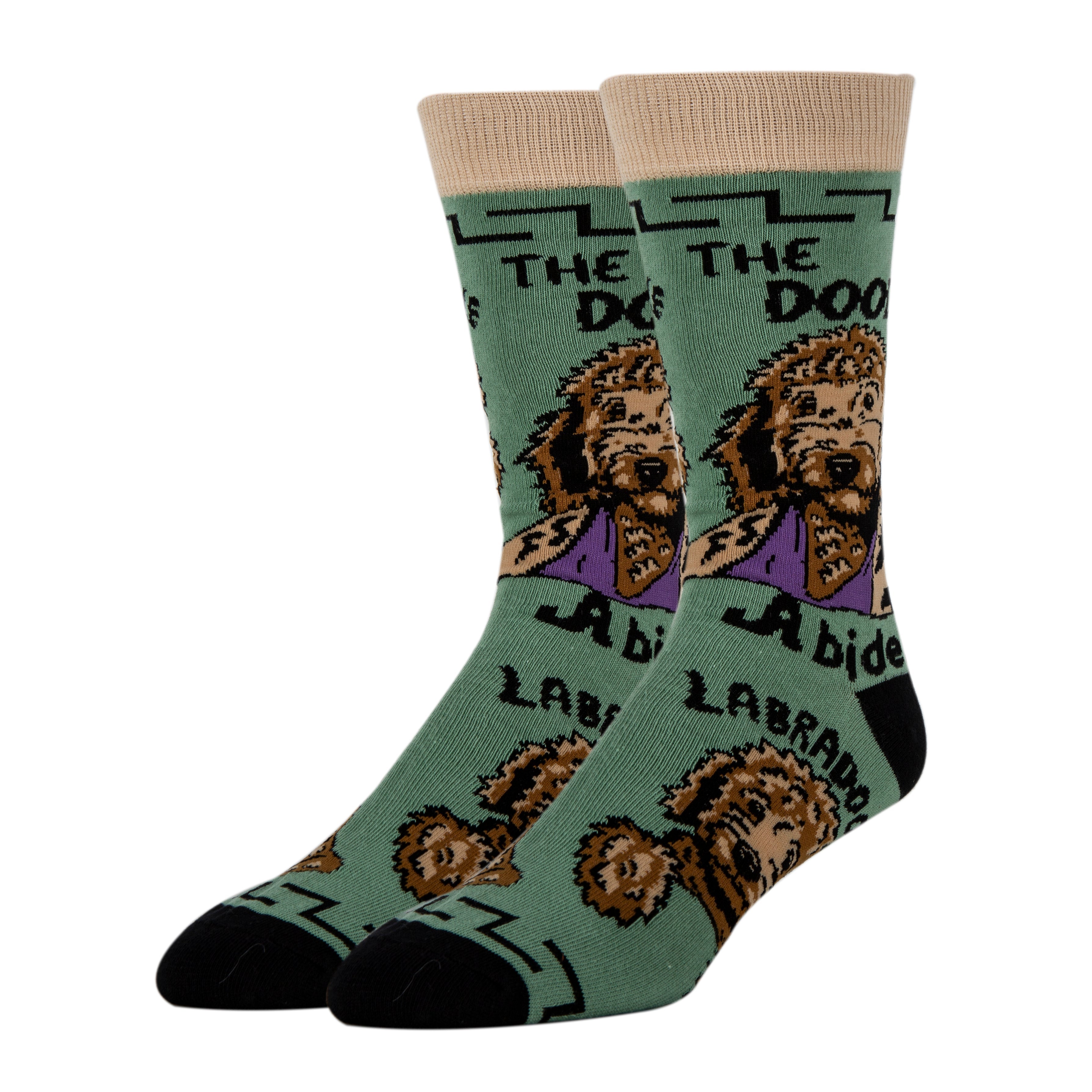 The Doodle-Mens Crew Socks 