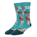 Floaty Potato-Mens Crew Socks 