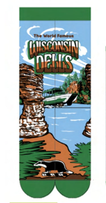 The Dells-Mens Crew Socks 