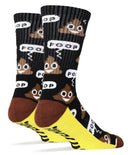 Men's Athletic Crew - Poop! Grey-4