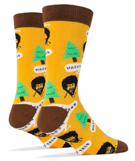 bob-ross-happy-tree-mens-crew-socks-2-oooh-yeah-socks