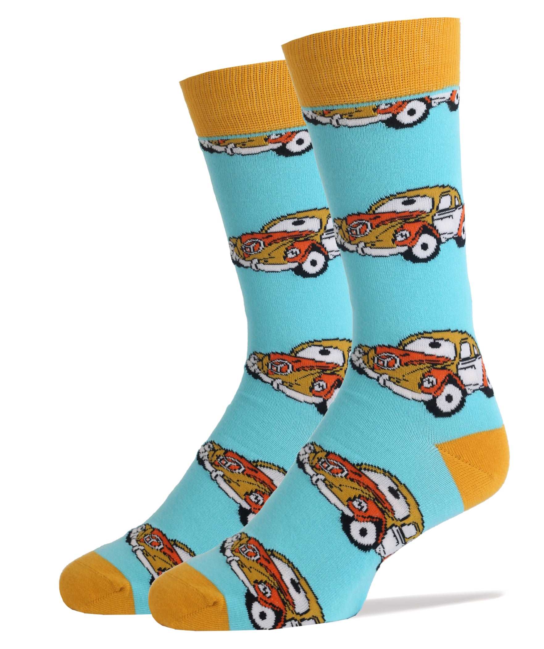 Bug Mobile Socks | Novelty Crew Socks For Men