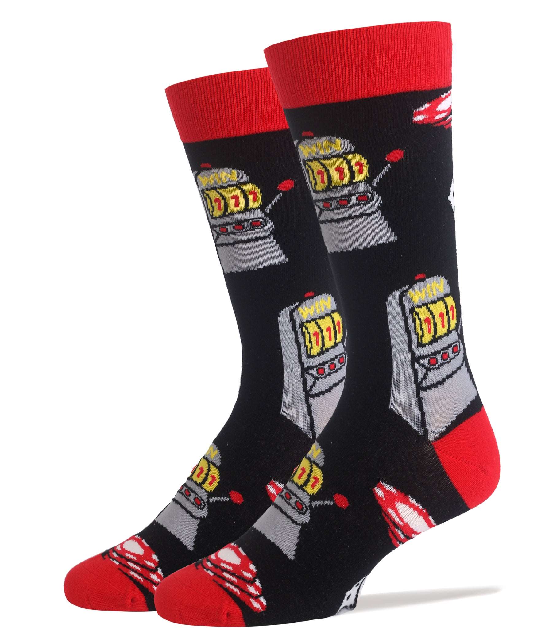 Dice To Meet You Socks | Novelty Crew Socks For Men