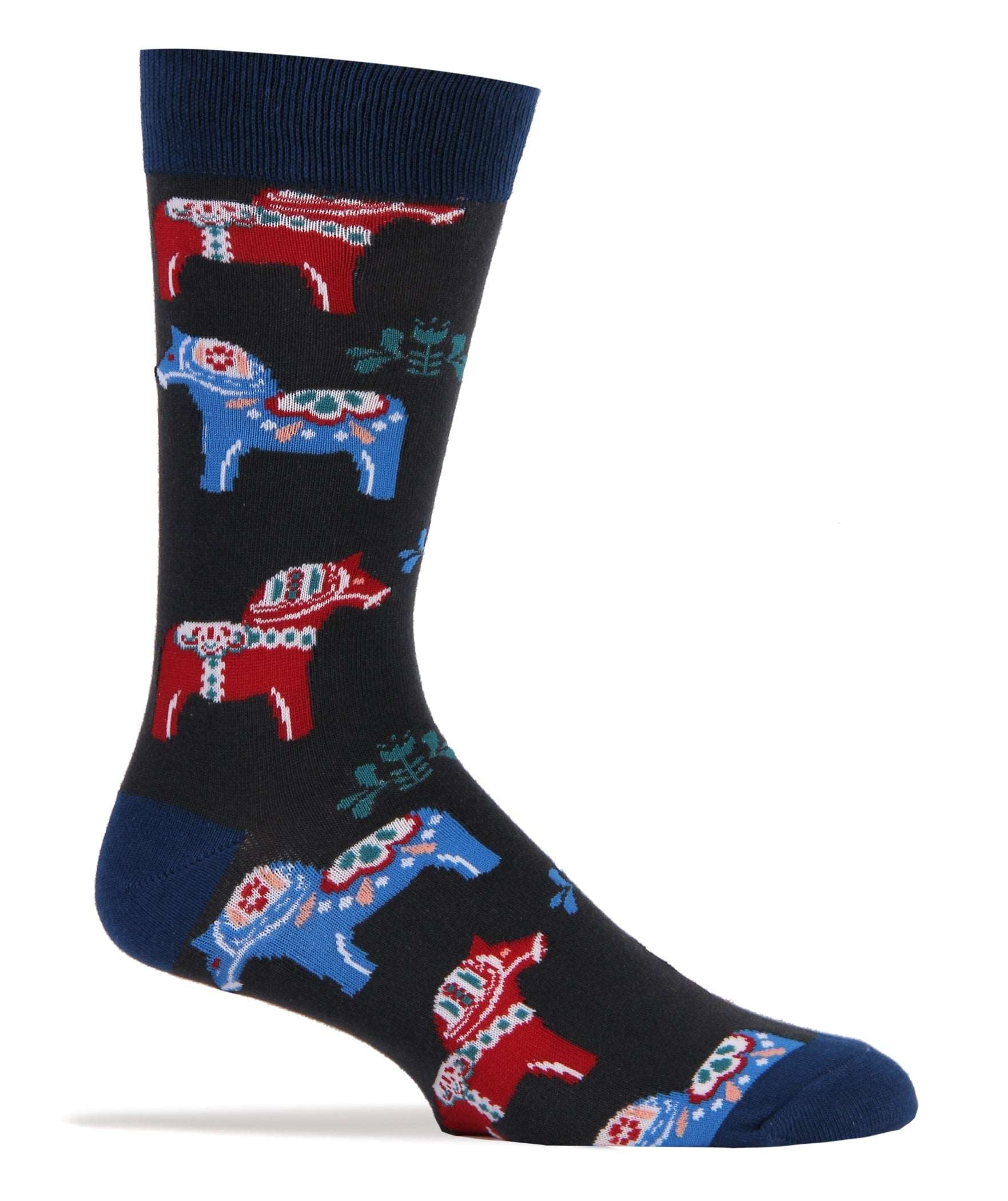 dala-horse-mens-crew-socks-2-oooh-yeah-socks