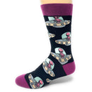 Always Spaced Socks | Novelty Crew Socks For Men