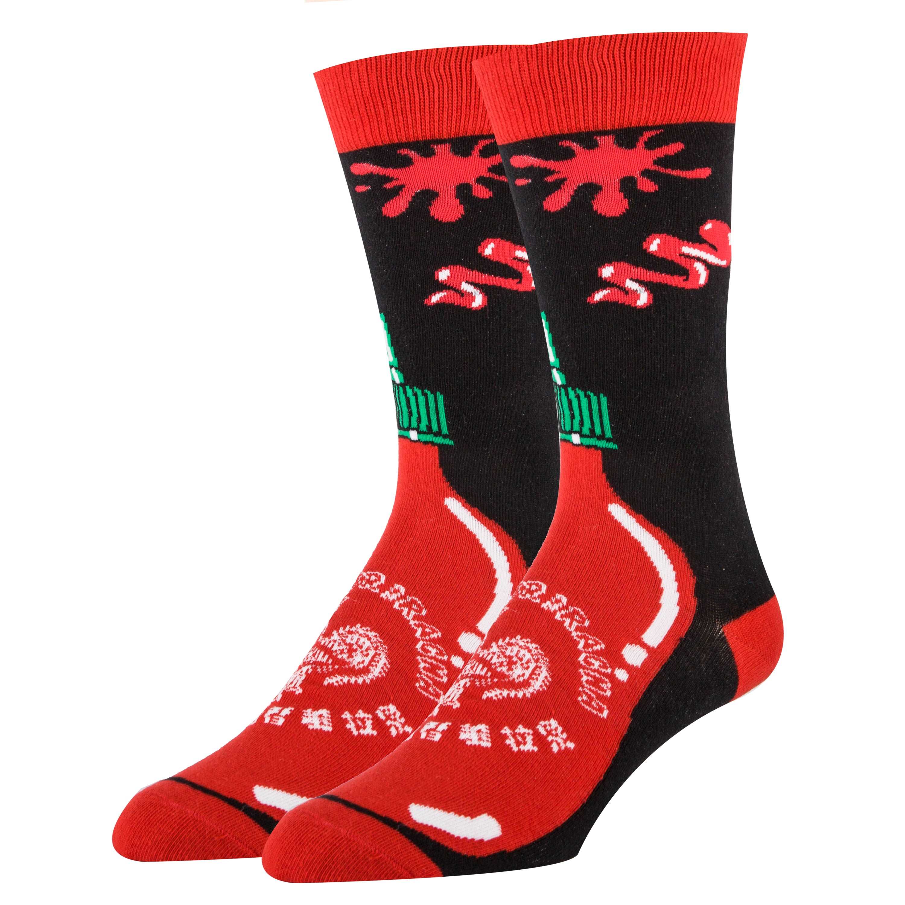 Awesome Sauce Socks | Novelty Crew Socks For Men