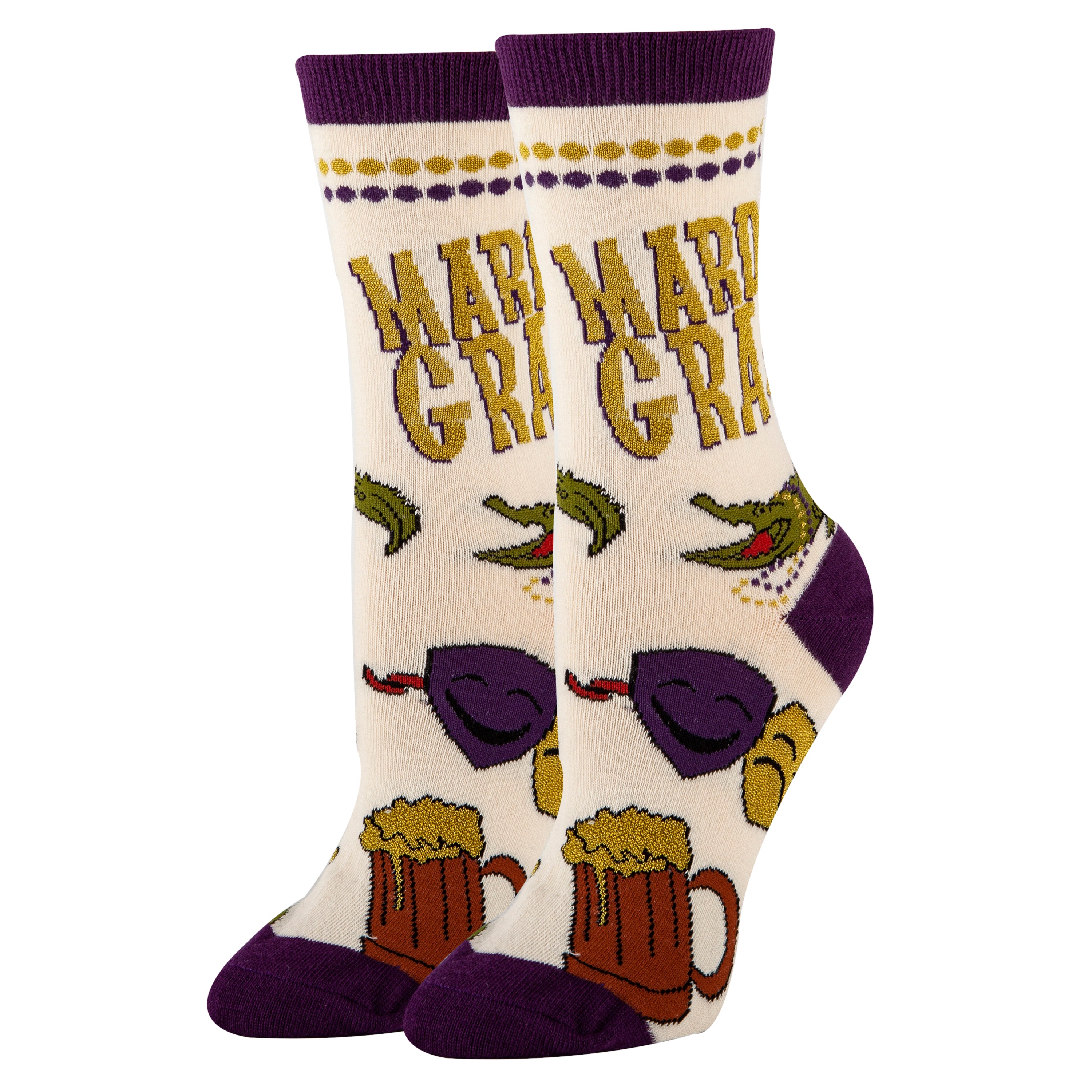 Mardi Party Socks for Women