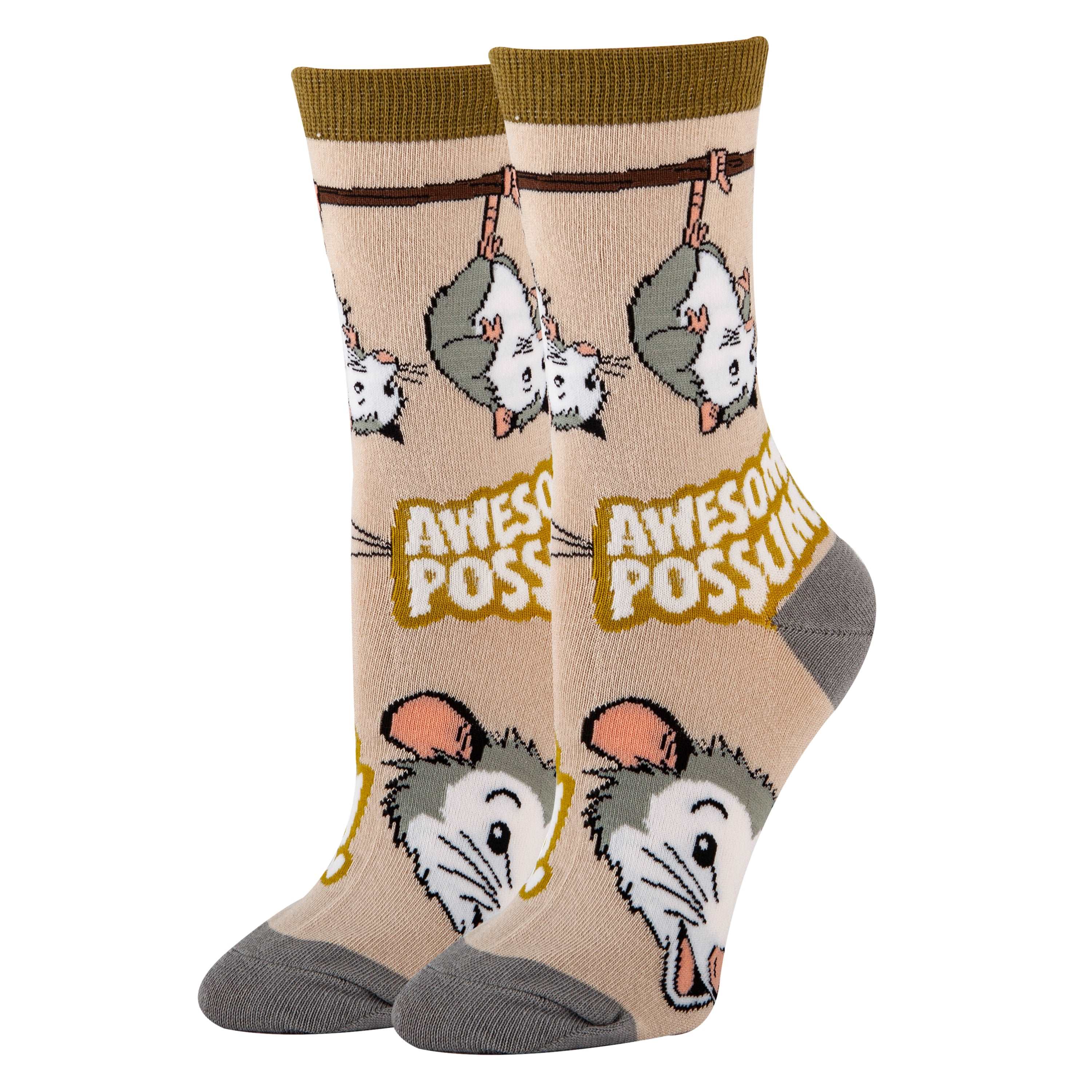 Anything Is Possumble Socks | Fun Socks For Women