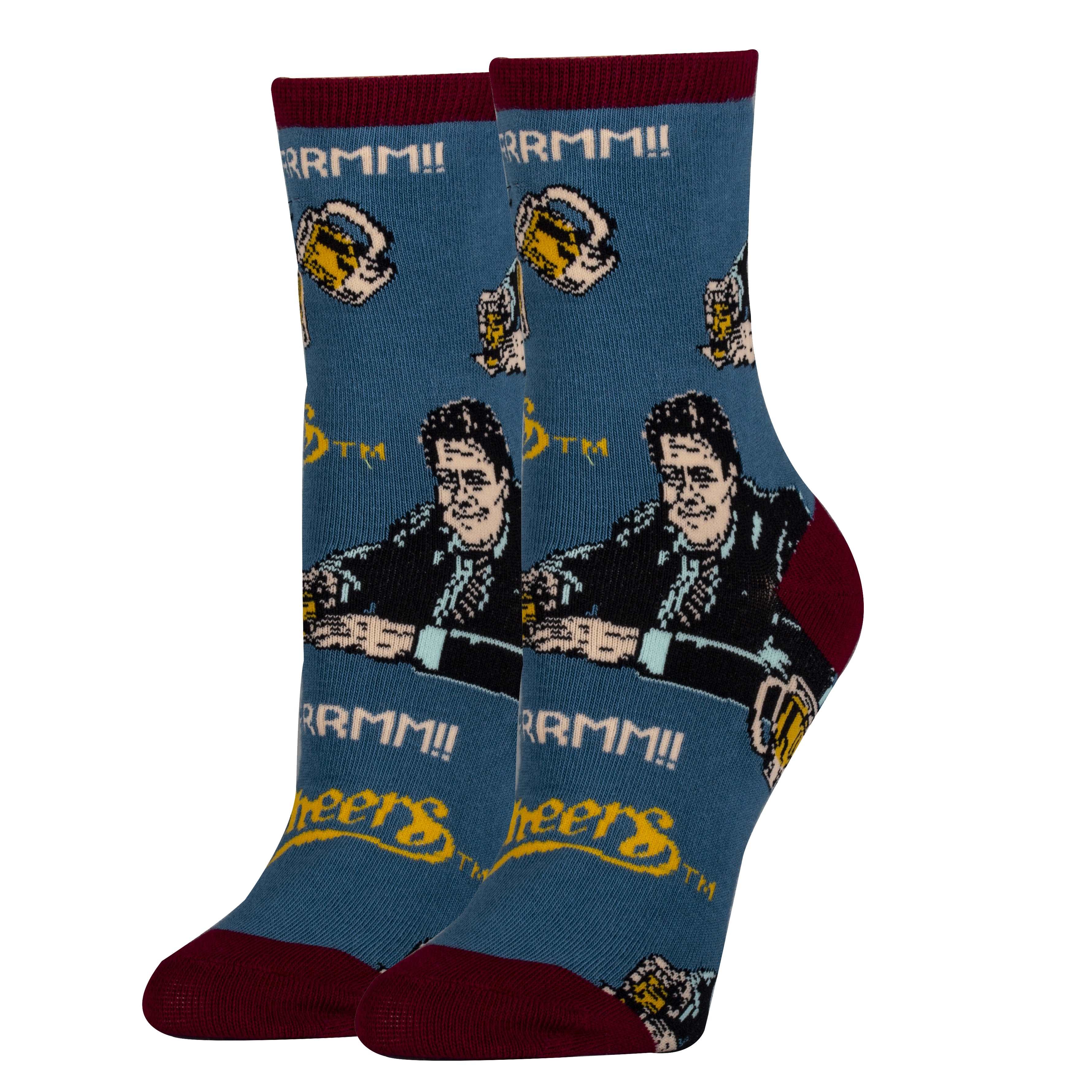 Cheers~Norm! Socks | Novelty Crew Socks For Women