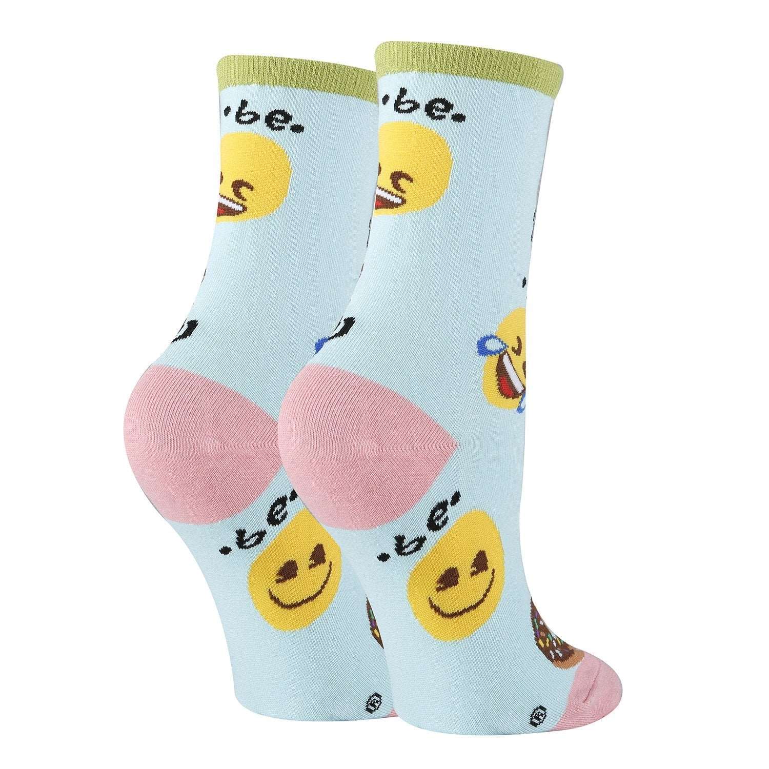 donut-worry-womens-crew-socks-3-oooh-yeah-socks