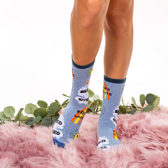 Too Blessed Socks