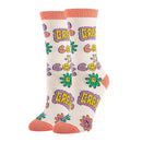 God is Good Socks | Novelty Crew Socks For Womens