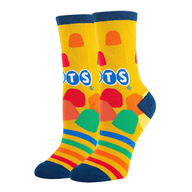 Dots Socks | Novelty Crew Socks For Womens