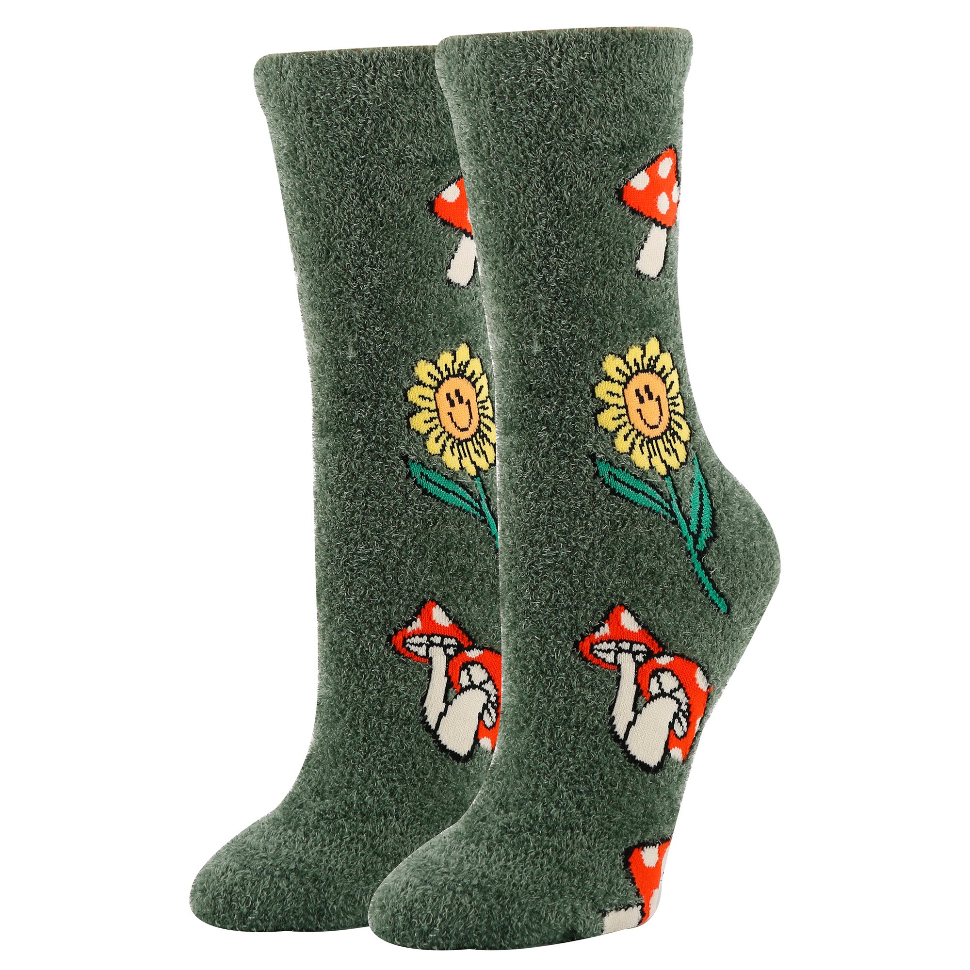 Mushroom Fields Socks-1