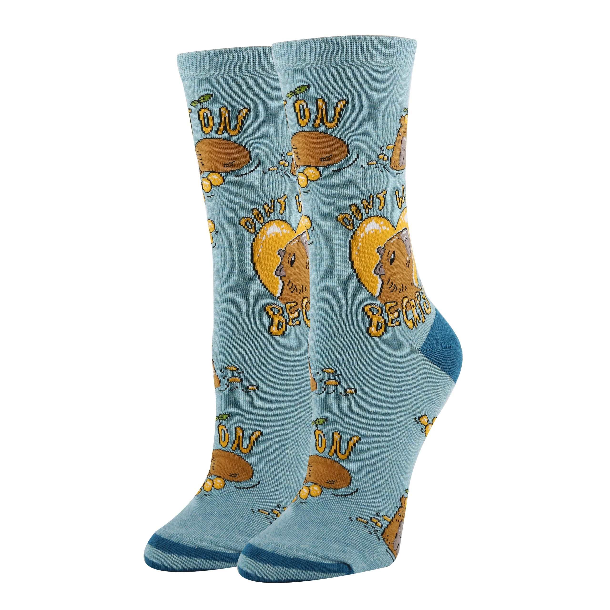 Be Capy Socks | Funny Crew Socks for Women