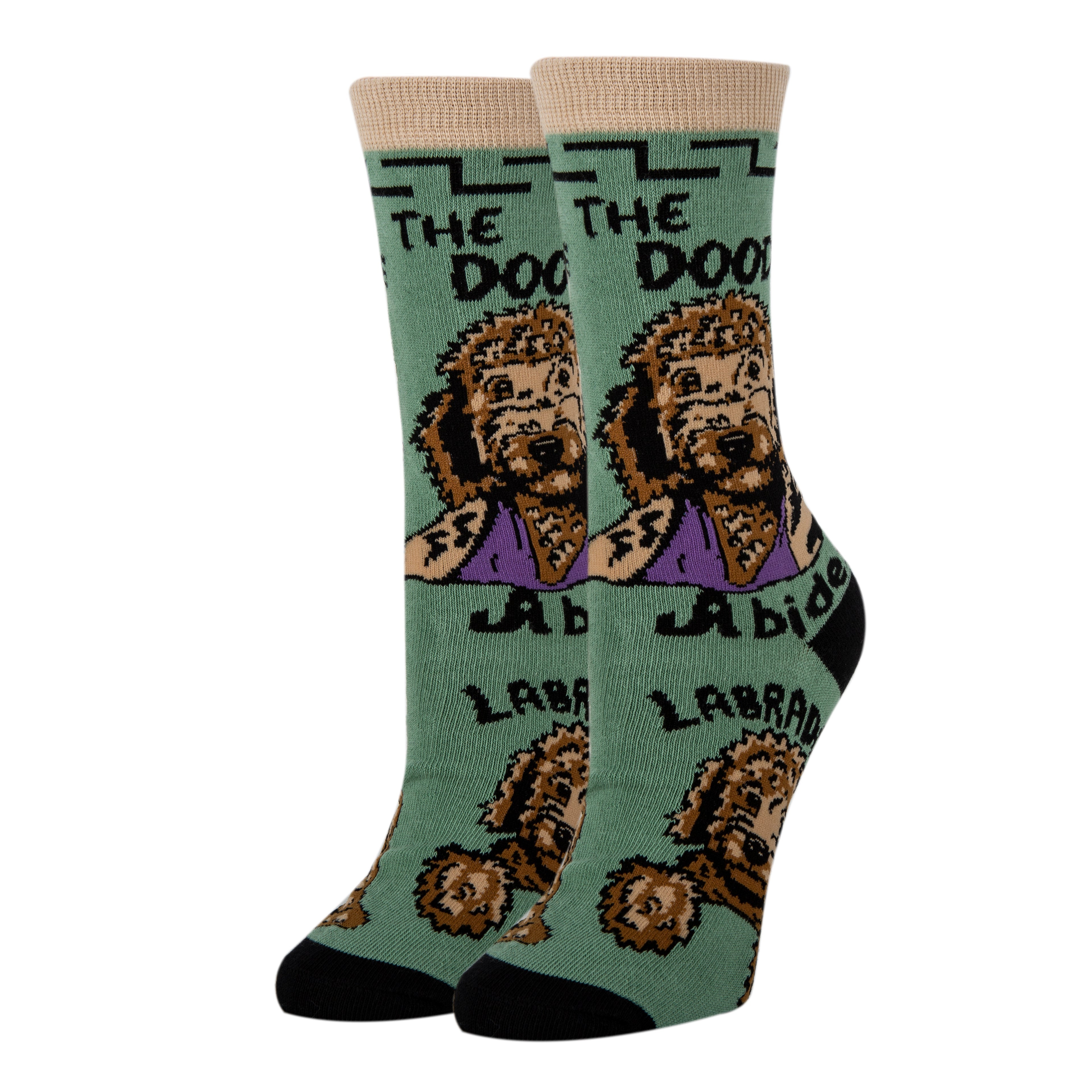 The Doodle-Womens Crew Socks 