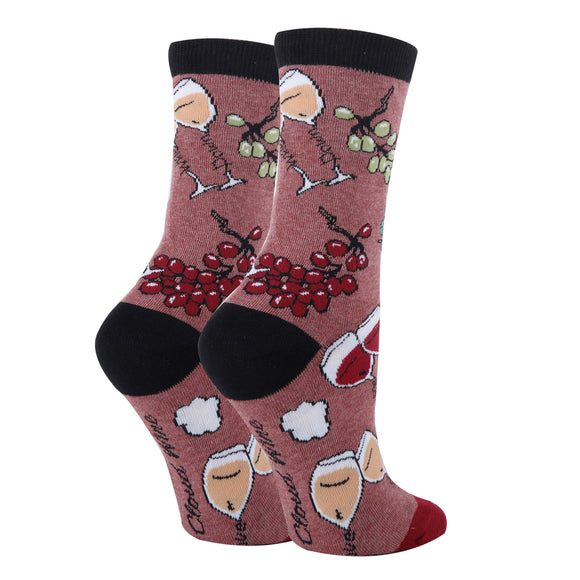 Cloud Wine Socks