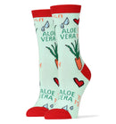Aloe You Socks | Novelty Crew Socks For Women