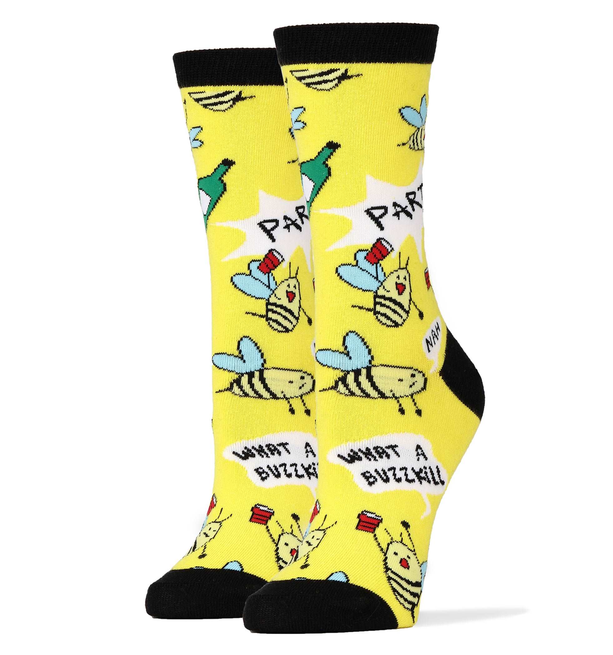 Buzz Kill Socks | Novelty Socks For Women