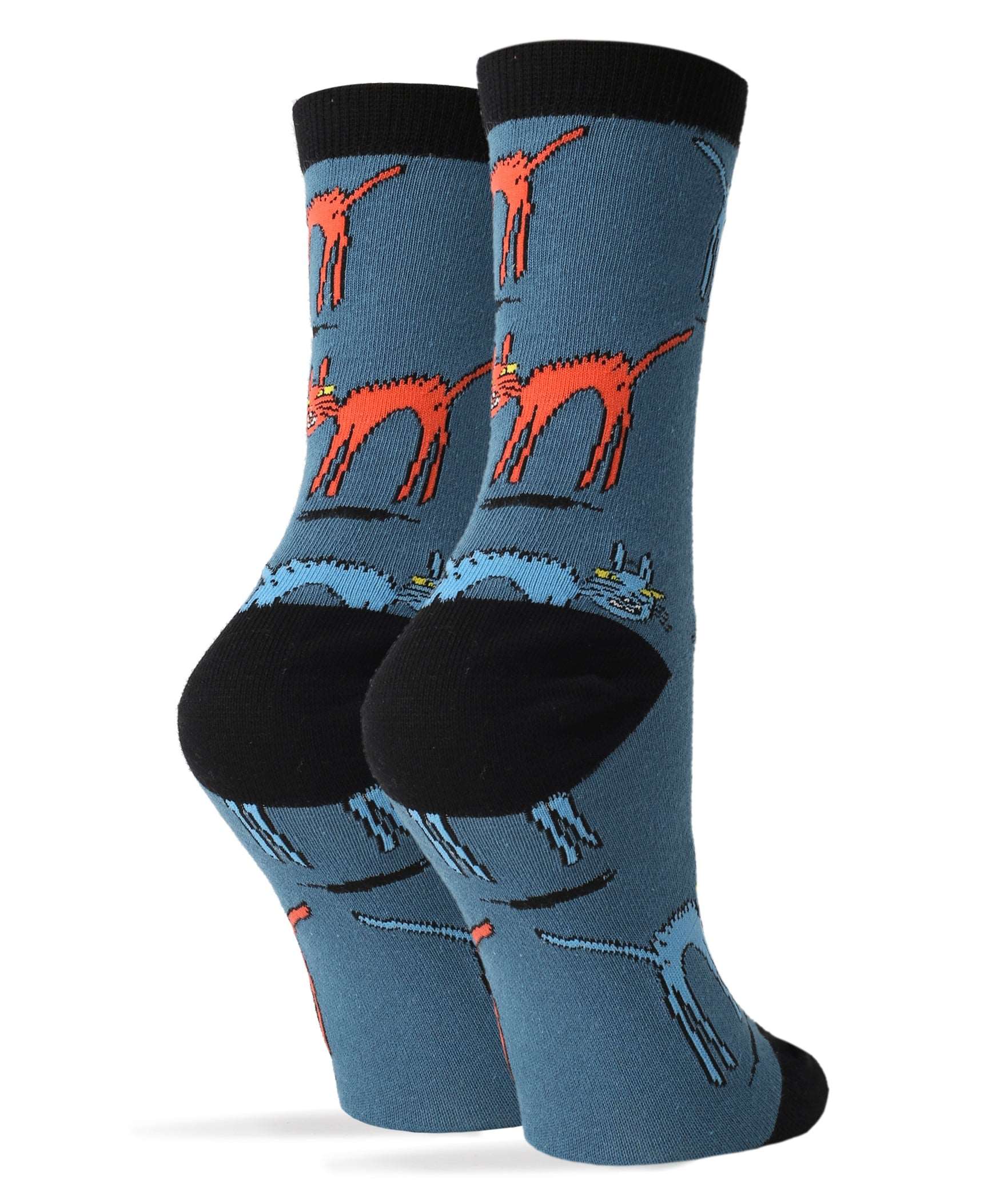 cat-fight-womens-crew-sock-cat-socks-2-oooh-yeah-socks