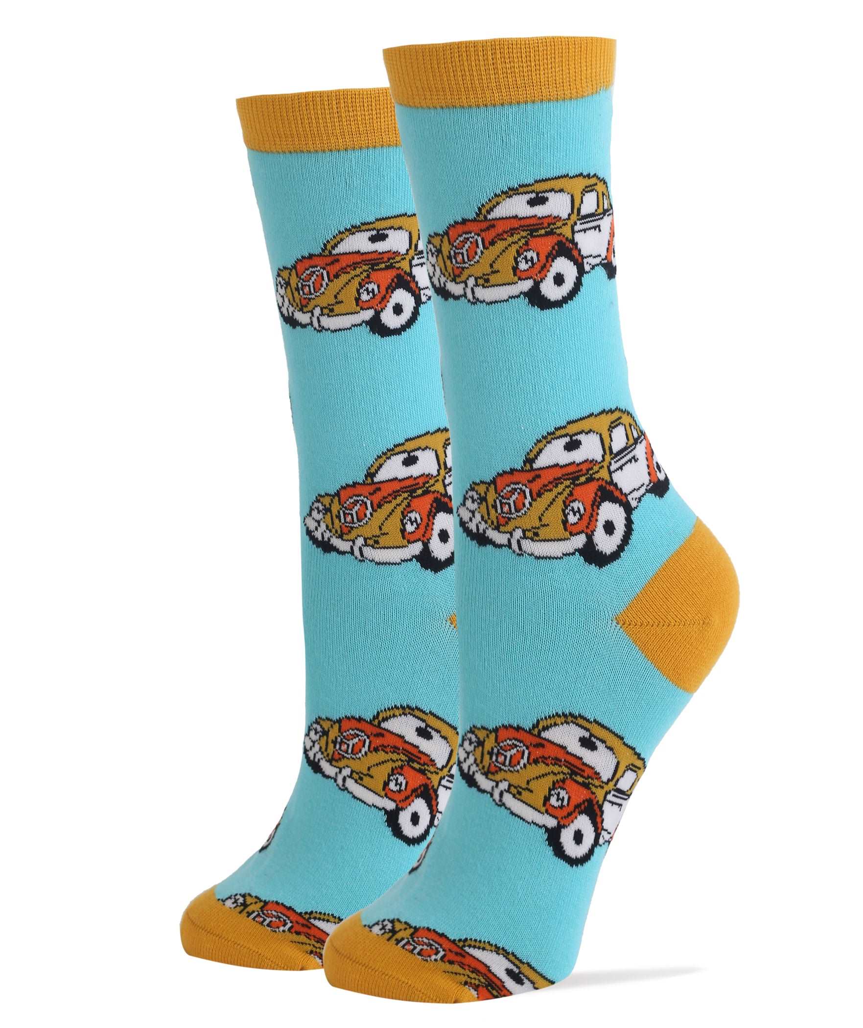 Bug Mobile Socks | Novelty Crew Socks For Women