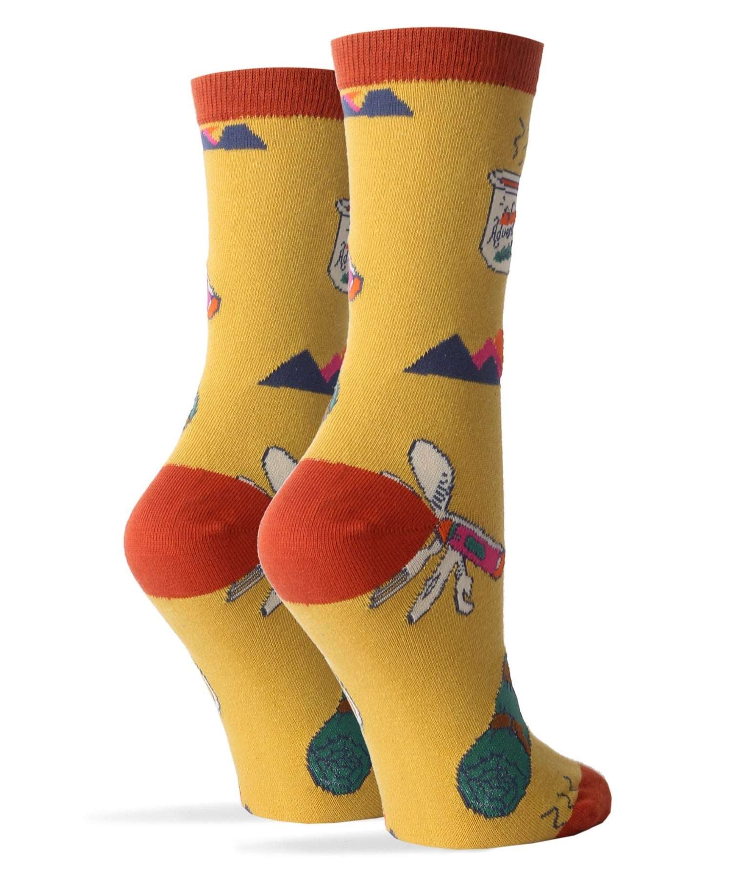 adventure-womens-crew-socks-2-oooh-yeah-socks