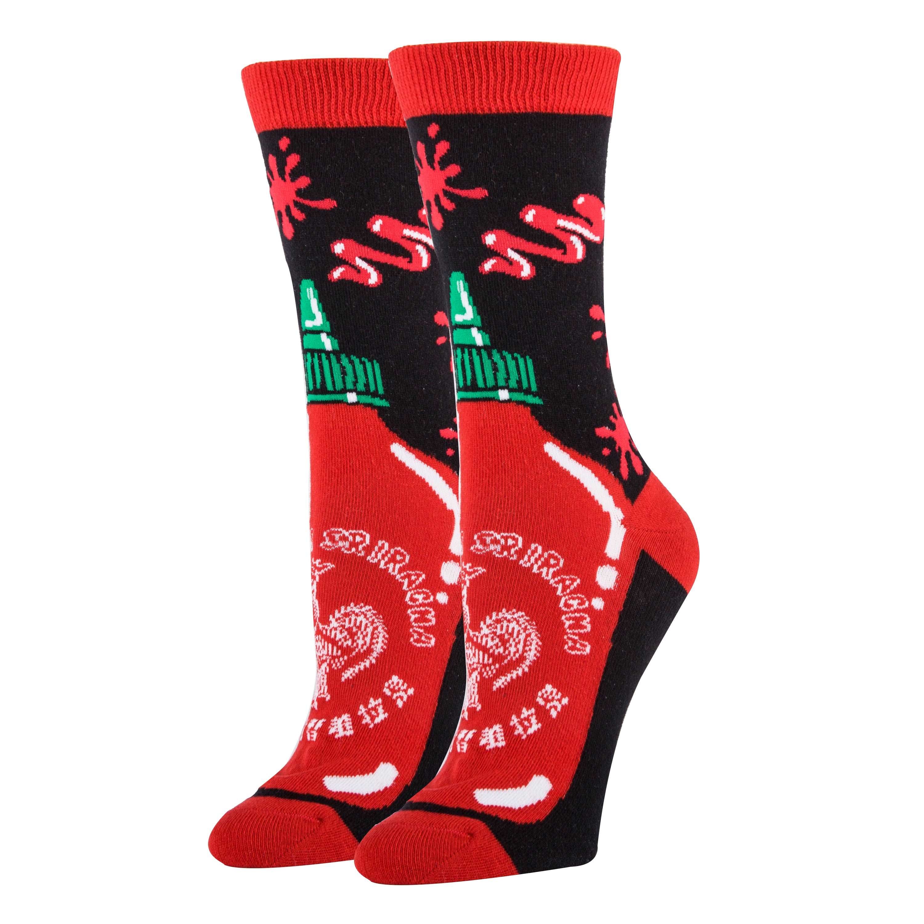 Awesome Sauce Socks | Novelty Crew Socks For Women