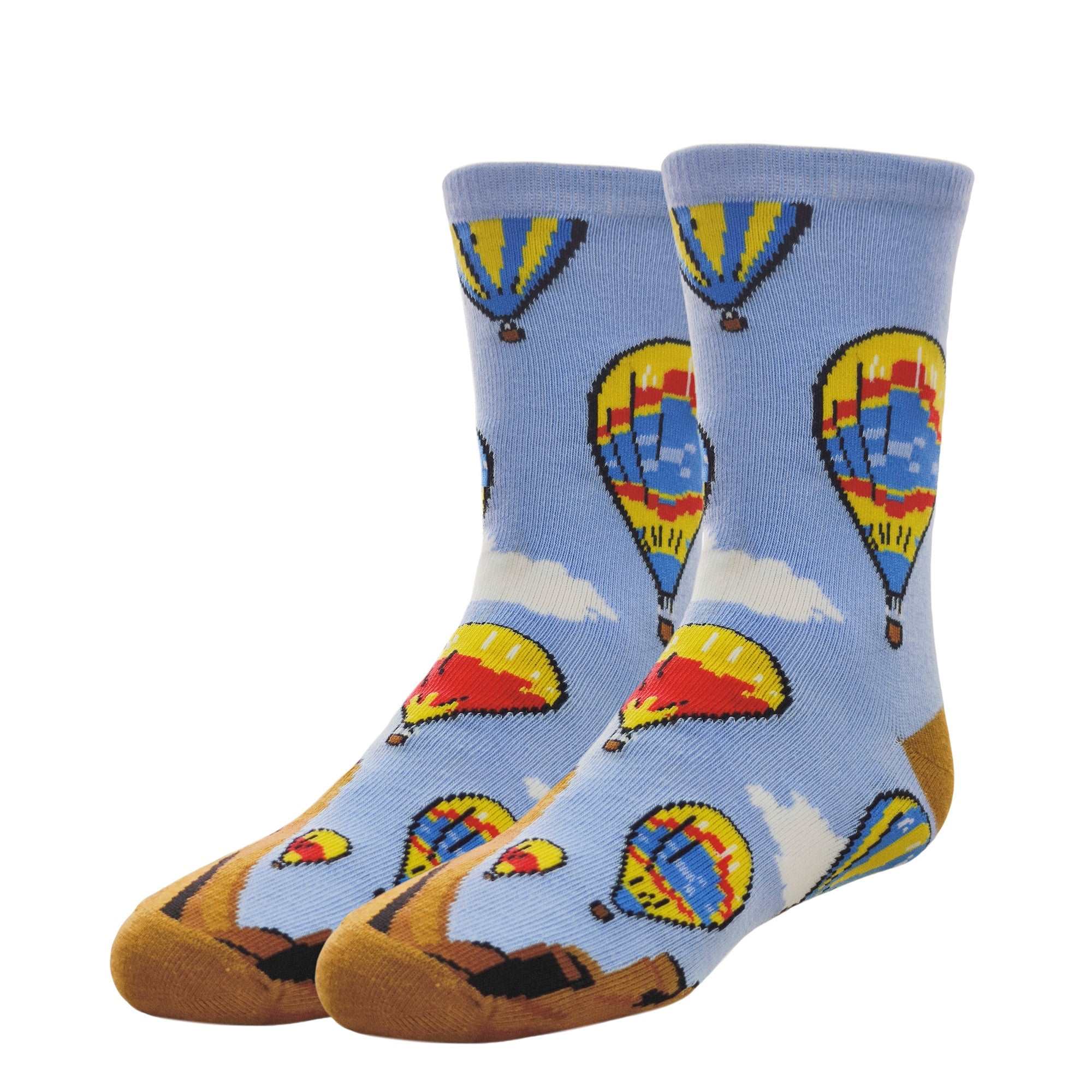 Fly High Socks | Novelty Crew Socks for Kids | Oooh Yeah! Socks