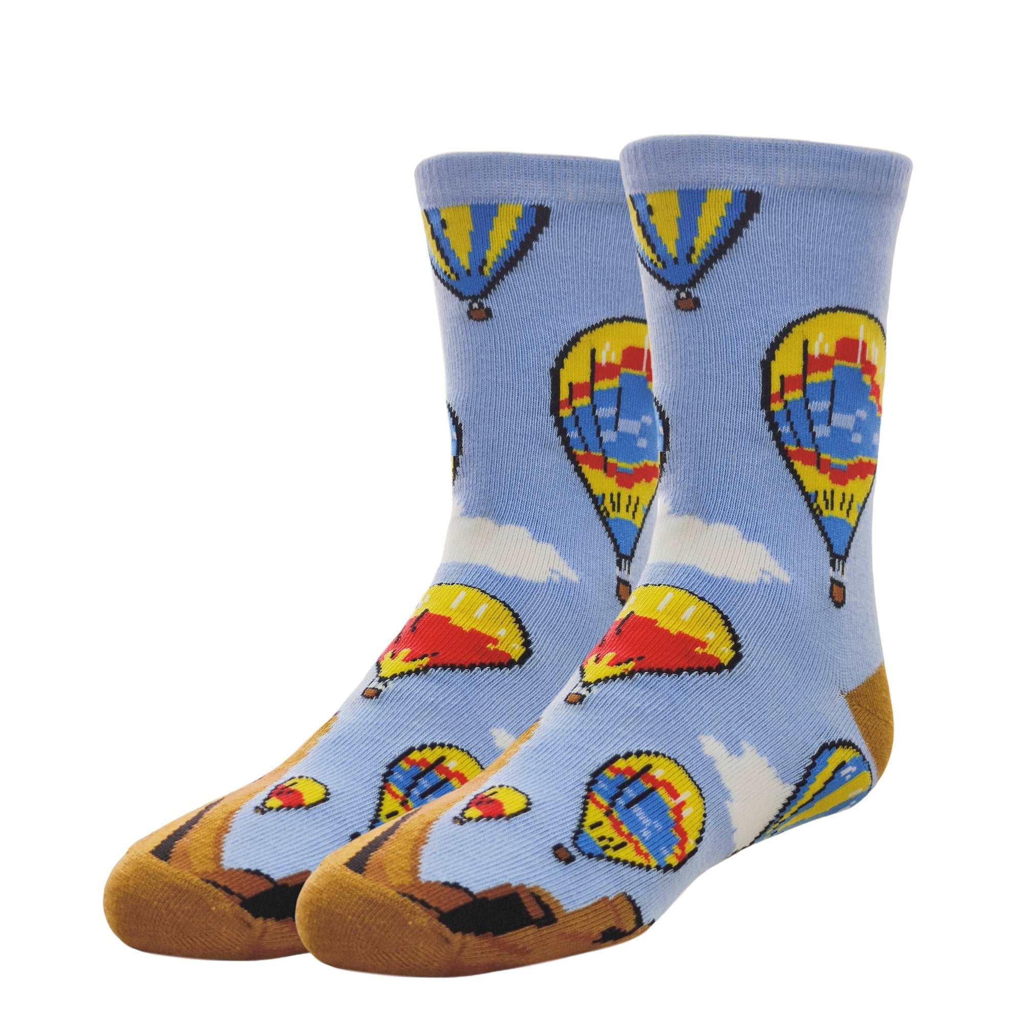 Fly High Socks | Funny Crew Socks for Kids