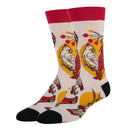 Always Cardinal Socks | Funny Crew Socks for Men