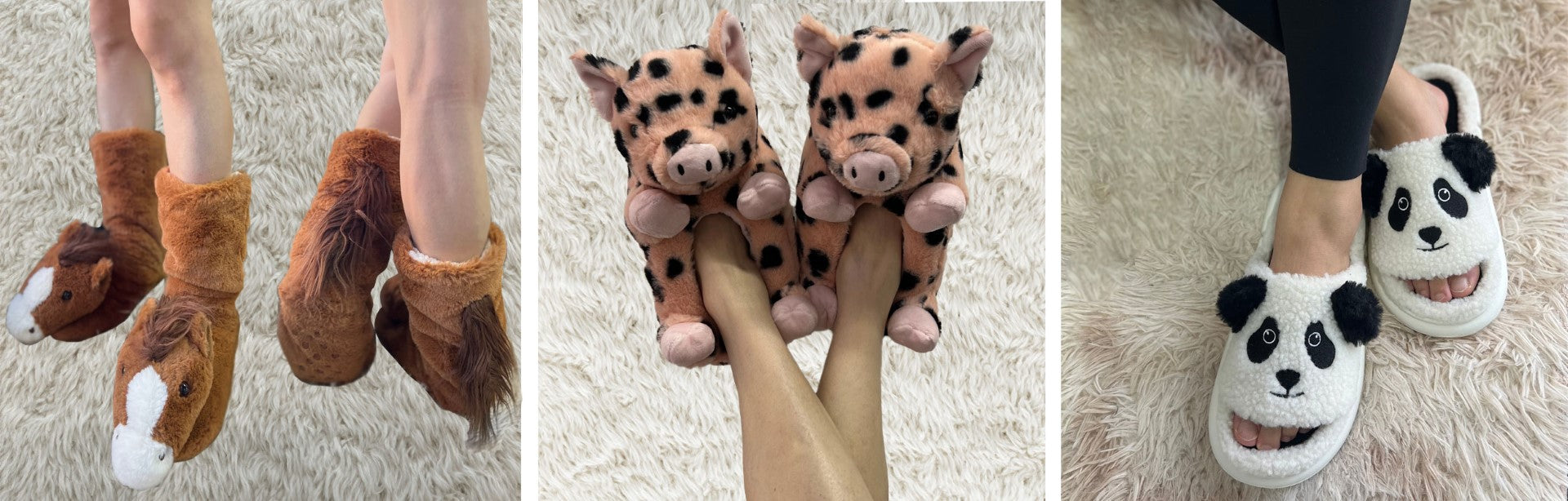 Fuzzy Anti-Slip Socks for Women Girls Non Slip Slipper Socks with Grip –  Happypop