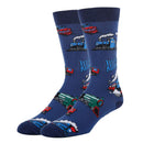 All Aboard Socks | Funny Crew Socks for Men