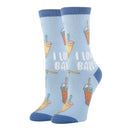 Boba Socks | Funny Crew Socks for Women