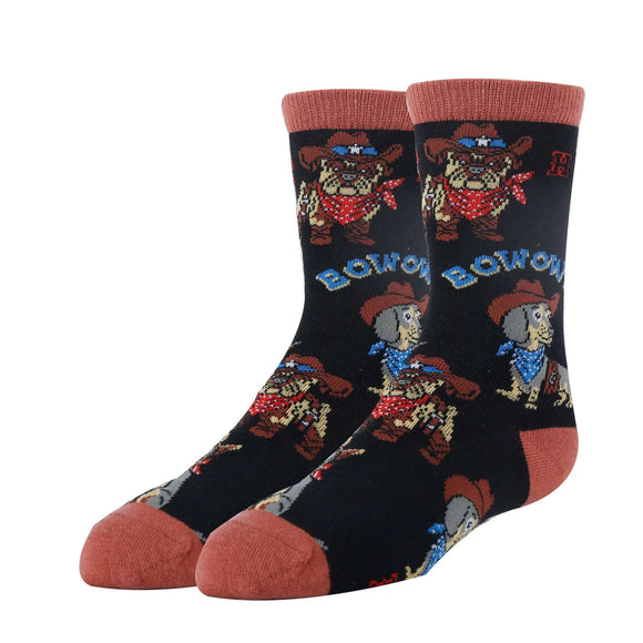 Yee Howl Socks | Funny Crew Socks for Boys & Girls