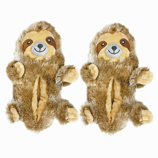 Sloth Hugs Fuzzy Slippers